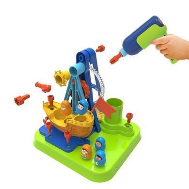 Набір для складання Edu-Toys Піратський корабель з інструментами 52 деталі (JS026) dt_13507 фото