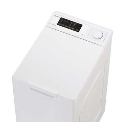 Candy Пральна машина вертикальна, 7кг, 1200, A+++, 60см, дисплей, білий (386191) TCA273D3-9 фото
