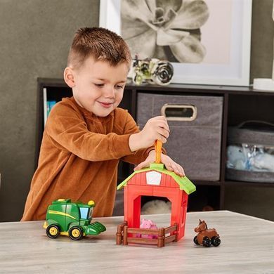 Конструктор John Deere Kids Собери трактор с загоном (47210) dt_14105 фото