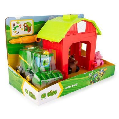 Конструктор John Deere Kids Собери трактор с загоном (47210) dt_14105 фото