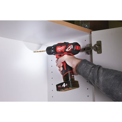 Дриль-шурупокрут акумуляторний MILWAUKEE, M12 BDD-0 4933441930 фото