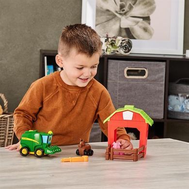 Конструктор John Deere Kids Собери трактор с загоном (47210) dt_14105 фото