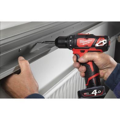 Дриль-шурупокрут акумуляторний MILWAUKEE, M12 BDD-0 4933441930 фото