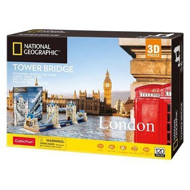3D пазл CubicFun National Geographic Тауерський міст (DS0978h) dt_22938 фото