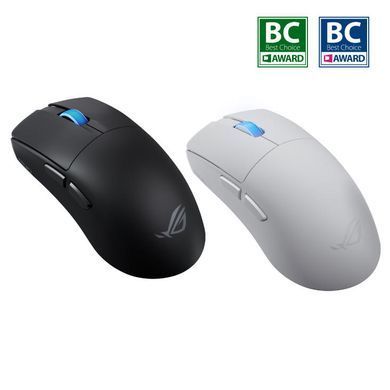 Миша ASUS ROG Harpe II Ace, USB-A/WL/BT, білий (392821) 90MP0490-BMUA10 фото