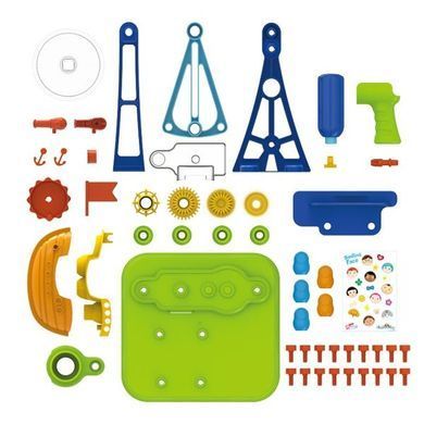 Набір для складання Edu-Toys Піратський корабель з інструментами 52 деталі (JS026) dt_13507 фото