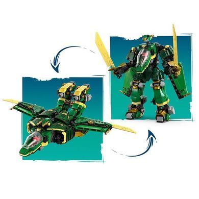 Конструктор LEGO NINJAGO Реактивний робот Ллойда 1112 деталей (71845)