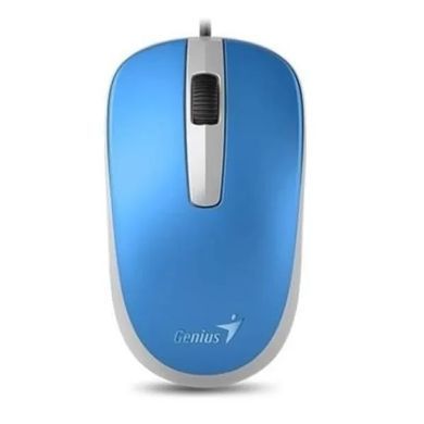 Мышь Genius DX-120, USB-A, синий 31010105103 фото