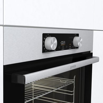 Gorenje Комплект (духовка електрична BO6737E02XK + варильна поверхня газова G642ABX), нерж. (370105) SET_BO6737E02XK_G642ABX фото