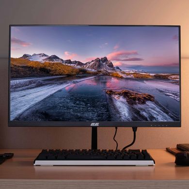 2E Монітор 23.8" D2423B D-Sub, HDMI, MM, IPS, 75Hz, FreeSync (370776) 2E-D2423B-01.UA фото