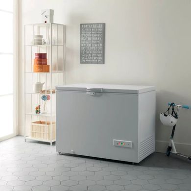 Indesit Морозильна скриня 92x140,5x70, 390л, А+, ST, білий (366018) OS1A400H1 фото