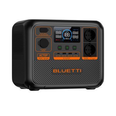 Зарядна станція Bluetti AC70P, 1000W AC70P фото