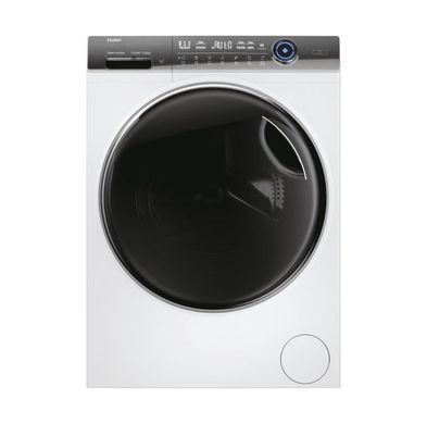 Haier Пральна машина фронтальна, 12кг, 1400, A+++, 60см, дисплей, пара, інвертор, люк чорний, прямий привід, білий (386207) HW120-B14979EUG фото