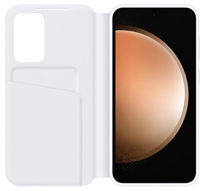 Чохол для смартф. SAMSUNG для S23 FE Smart View Wallet Case EF-ZS711CWEGWW / White EF-ZS711CWEGWW фото