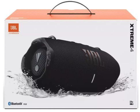 Портативна акустика JBL Xtreme 4 Чорний (JBLXTREME4BLKEP) JBLXTREME4BLKEP фото