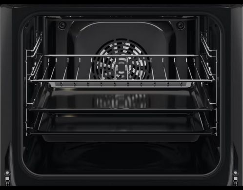 Electrolux Духовой шкаф электрический, 65л, A, дисплей, конвекция, черный EOF3H40BK фото