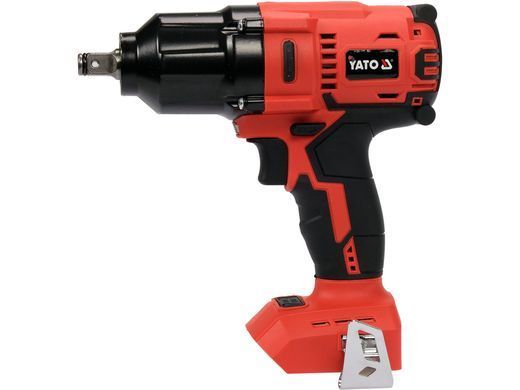 Гайковерт ударний акумулят безщітковий YATO:квадрат-1/2",700 Нм, Li-Ion 18 В,3 Агод(БЕЗ АКУМУЛЯТОРА) YT-828061 фото