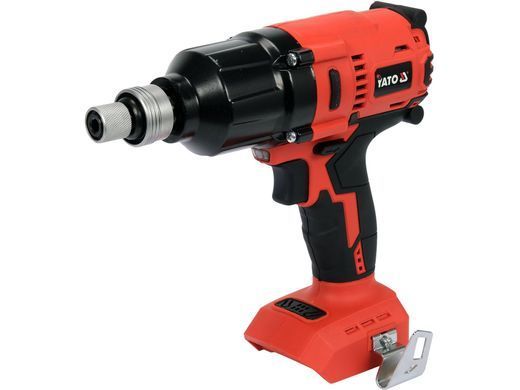 Гайковерт ударний акумулят безщітковий YATO:квадрат-1/2",700 Нм, Li-Ion 18 В,3 Агод(БЕЗ АКУМУЛЯТОРА) YT-828061 фото