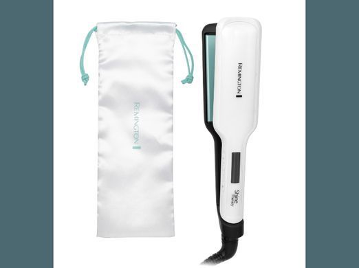 Remington Випрямляч Shine Therapy, темп.режимів-10, 150-230С, дисплей, кераміка, білий (307981) S8550 фото