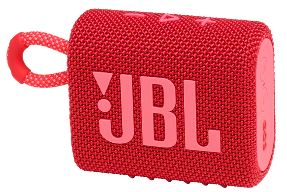 Портативная акустика JBL Go 3 Red (JBLGO3RED) JBLGO3RED фото