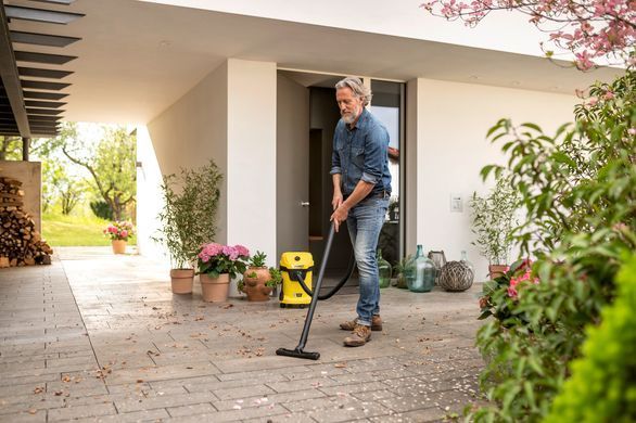 Karcher Пилосос WD 3-18 господарьский, акумуляторний, 17л, 18В, без АКБ и ЗП (365693) 1.628-550.0 фото
