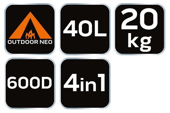 Рюкзак туристичний Neo Tools Survival 40 л