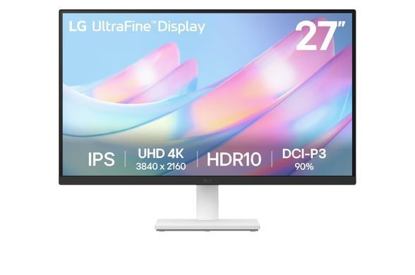 LG Монітор 27" 27US500-W 2xHDMI, DP, Audio, IPS, 3840x2160, DCI-P3 90%, HDR10 (384114) 27US500-W.ADRZ фото