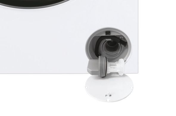 Haier Пральна машина фронтальна, 12кг, 1400, A+++, 60см, дисплей, пара, інвертор, люк чорний, прямий привід, білий (386207) HW120-B14979EUG фото