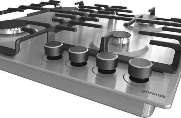 Gorenje Комплект (духовка електрична BO6737E02XK + варильна поверхня газова G642ABX), нерж. (370105) SET_BO6737E02XK_G642ABX фото