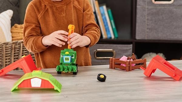 Конструктор John Deere Kids Собери трактор с загоном (47210) dt_14105 фото