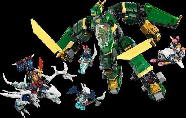 Конструктор LEGO NINJAGO Реактивний робот Ллойда 1112 деталей (71845)