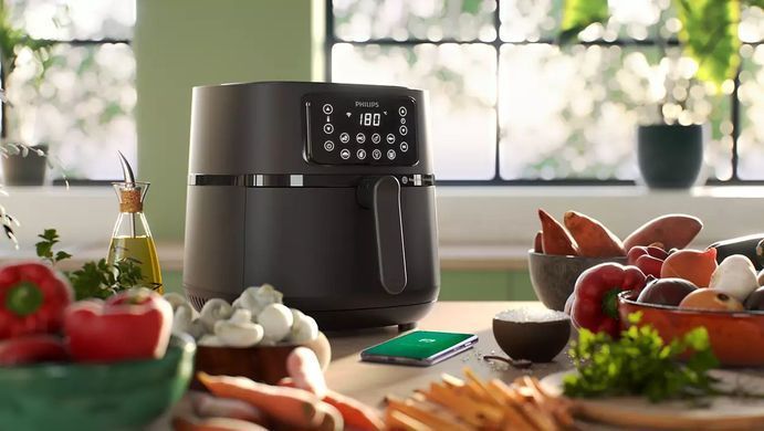 Philips Мультипіч XXL Connected, 2000Вт, сенсорне управл., 8 авто. программ, пластик, чорний (369746) HD9285/93 фото