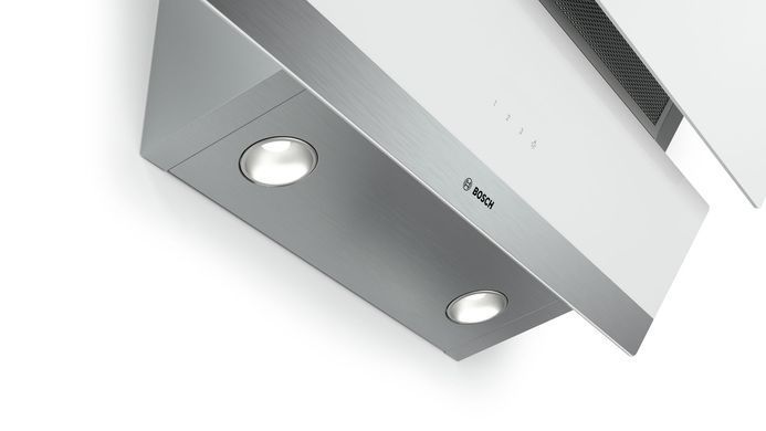 Витяжка Bosch похила, 60см, 530м.куб/год, білий DWK065G20R фото