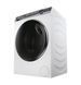 Haier Пральна машина фронтальна, 12кг, 1400, A+++, 60см, дисплей, пара, інвертор, люк чорний, прямий привід, білий (386207) HW120-B14979EUG
