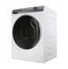 Haier Пральна машина фронтальна, 12кг, 1400, A+++, 60см, дисплей, пара, інвертор, люк чорний, прямий привід, білий (386207) HW120-B14979EUG