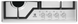 Газова варильна поверхня Electrolux KGS6426SX (6889740) 949640693