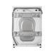 Haier Пральна машина фронтальна, 12кг, 1400, A+++, 60см, дисплей, пара, інвертор, люк чорний, прямий привід, білий (386207) HW120-B14979EUG