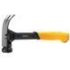 Молоток CURVE-CLAW, суцільнометалевий, вага головки 567 г DeWALT DWHT51009-0 DWHT51009-0