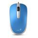 Мышь Genius DX-120, USB-A, синий 31010105103