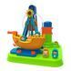 Набір для складання Edu-Toys Піратський корабель з інструментами 52 деталі (JS026) dt_13507