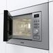 Gorenje Мікрохвильова піч вбудовувана, 20л, міх. управл., 800Вт, гриль, дисплей, інвертор, нерж (351337) BMI201AG1X