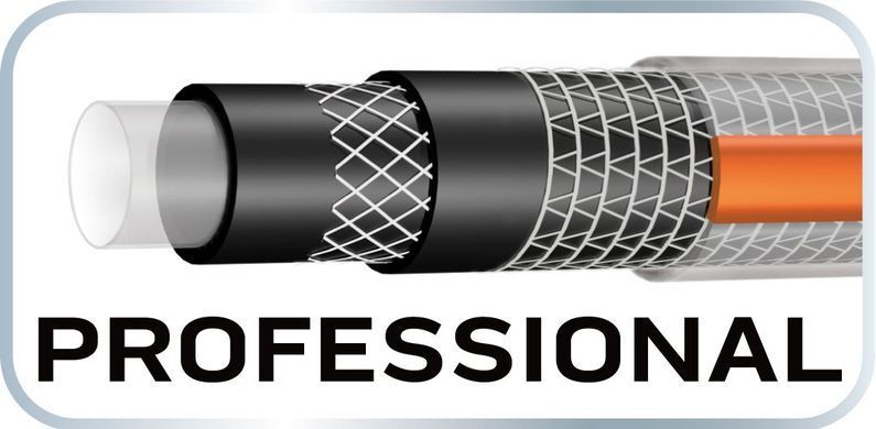 Neo Tools Шланг садовий Professional, 1/2", 50м, 6 шарів, до 30 Бар, -25&hellip;+60&deg;C (325006) 15-842 фото