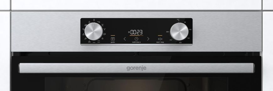 Gorenje Комплект (духовка електрична BO6737E02XK + варильна поверхня газова G642ABX), нерж. (370105) SET_BO6737E02XK_G642ABX фото