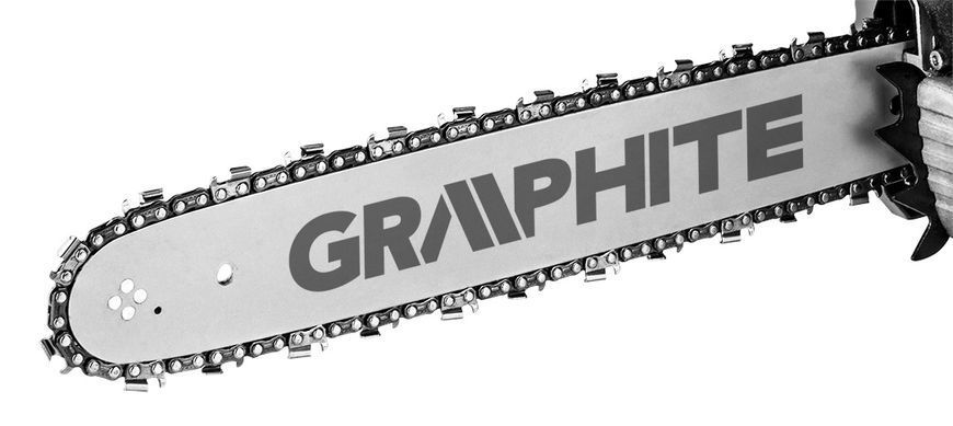 Бензопила GRAPHITE 58G940, 2,7 кВт, шина 16", економічна витрата палива 58G953 фото