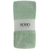 Текстиль банний SOHO Рушник 70*140см, мікроф. Green
