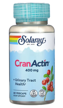 Здоров'я сечовивідних шляхів Solaray CranActin 400 мг 60 капсул