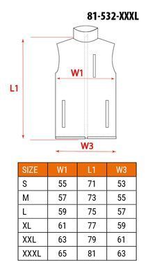 Рабочая безрукавка Neo Tools 81-532 softshell XXXL