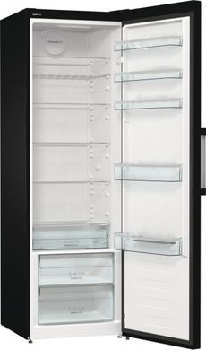 Gorenje Холодильна камера, 185x60х66, 398л, А++, дисплей, зона св-ті, чорний (374050) R619EABK6 фото