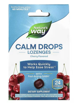 Calm Drops - 24 lozenges Cherry