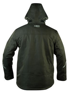 Рабочая куртка Camo NEO Tools 81-573 с мембраной TPU и светоотражающими элементами.